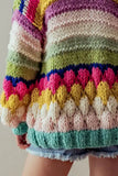 Oversized Chunky Knit Cardigan
