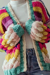 Oversized Chunky Knit Cardigan