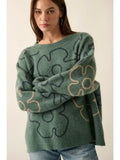 Floral Sweater