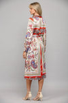 Scarf Midi Dress