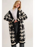 Houndstooth Cardigan