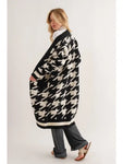 Houndstooth Cardigan