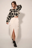 Floral Knit Sweater