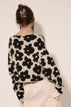 Floral Knit Sweater