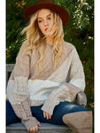 Color Block Sweater