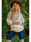 Color Block Sweater