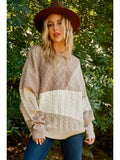 Color Block Sweater