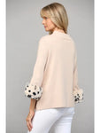 Fur Trimmed Sweater