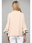 Fur Trimmed Sweater