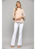 Fur Trimmed Sweater