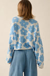 Floral Knit Sweater