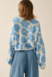 Floral Knit Sweater