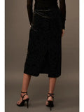 Glitter Dot Velvet Skirt