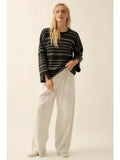 Stripe Knit Sweater