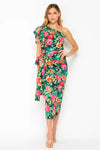 Floral Print Midi Dress