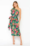 Floral Print Midi Dress