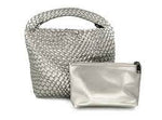 Mini Woven Hobo Bag