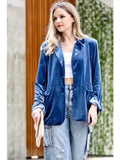 Velvet Blazer