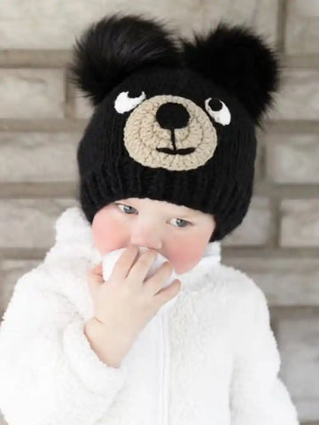 Black Bear Beanie