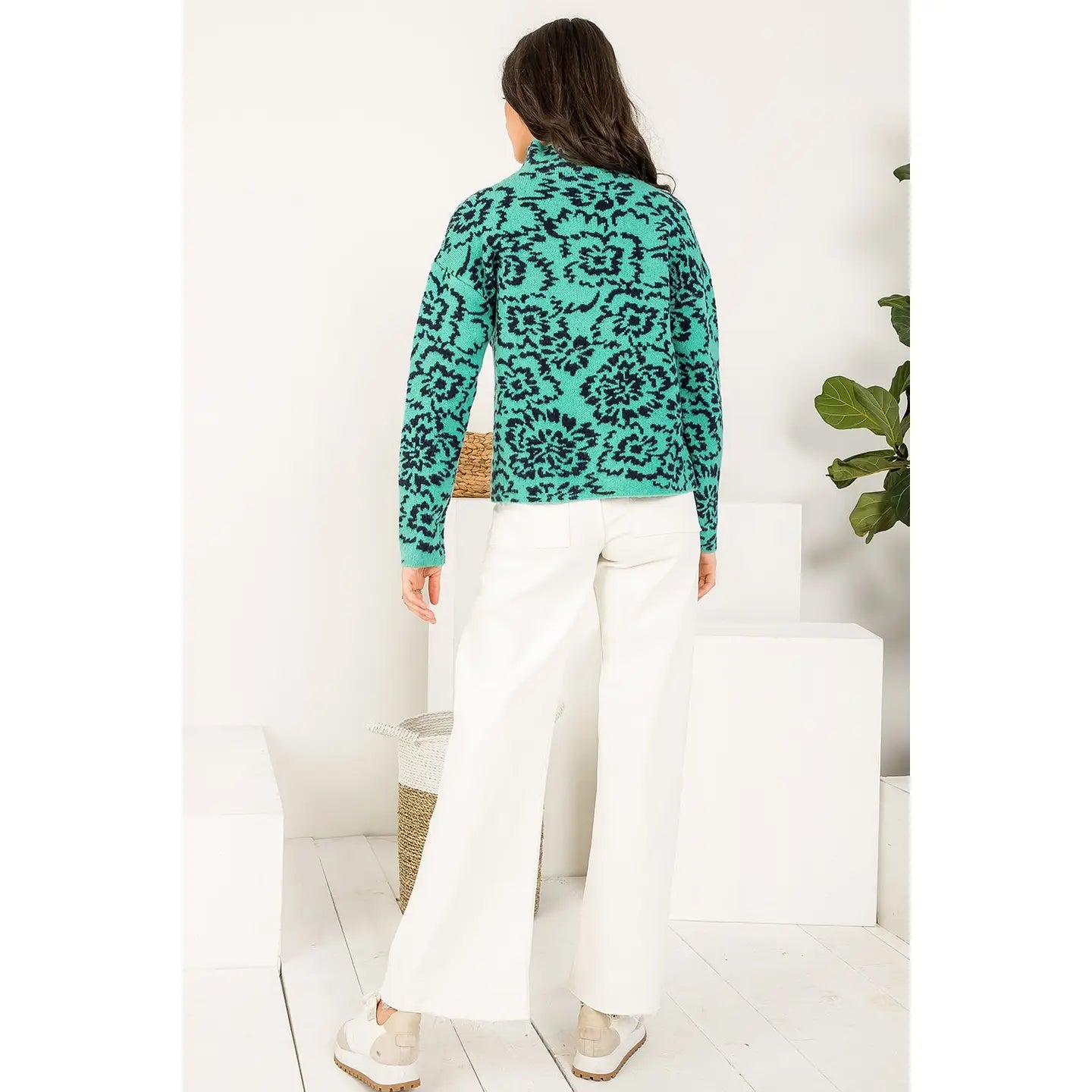 Kenna Floral Sweater