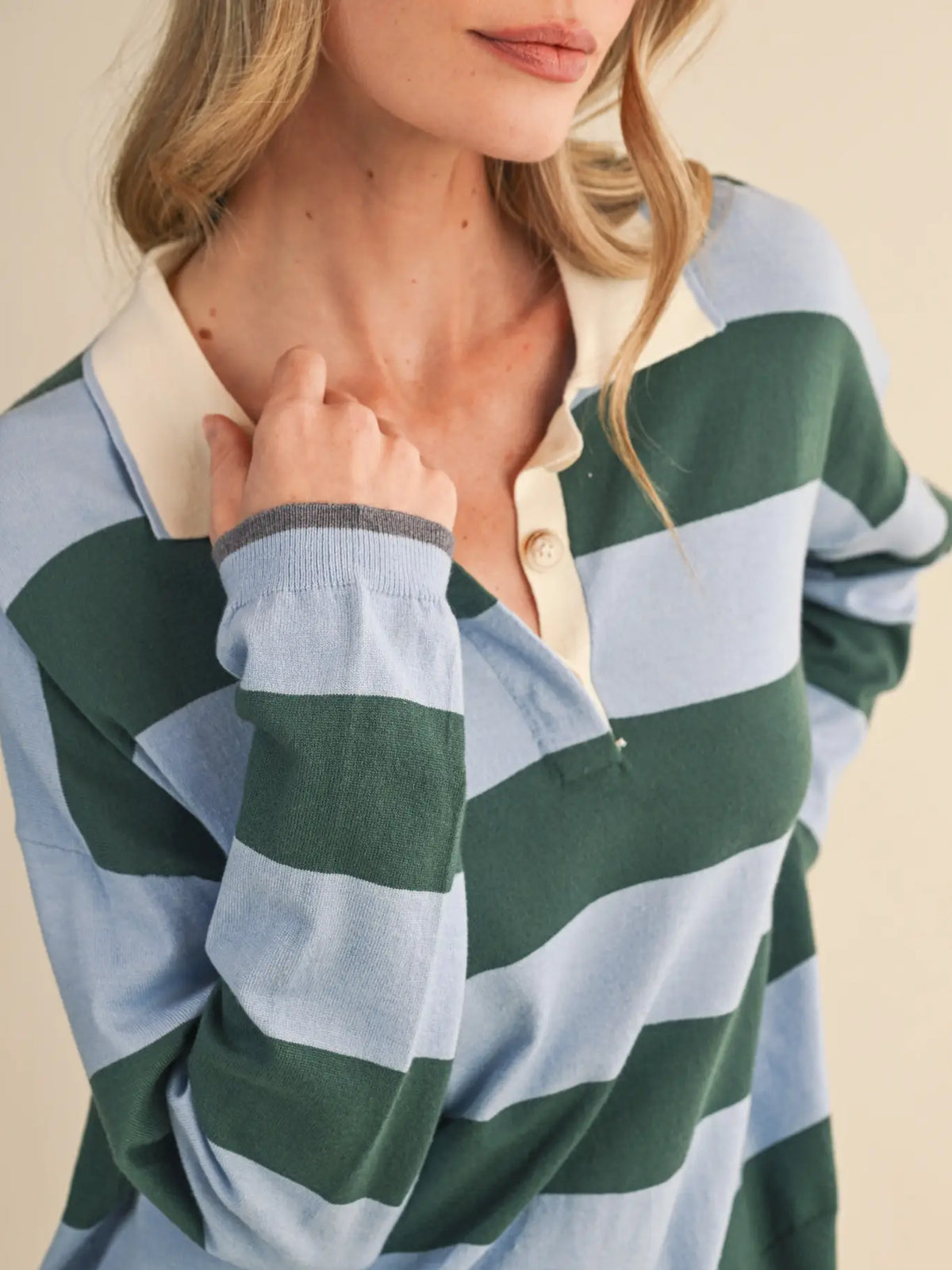 Striped Rugby Sweater (More Colors)