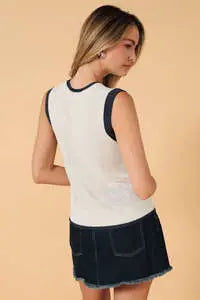 Fish Sweater Vest
