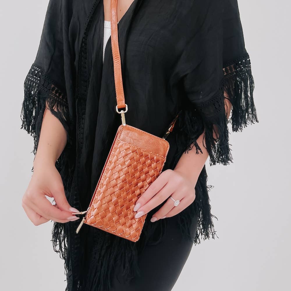 Woven Double Duty Phone Bag
