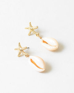 Puka Starfish Earring