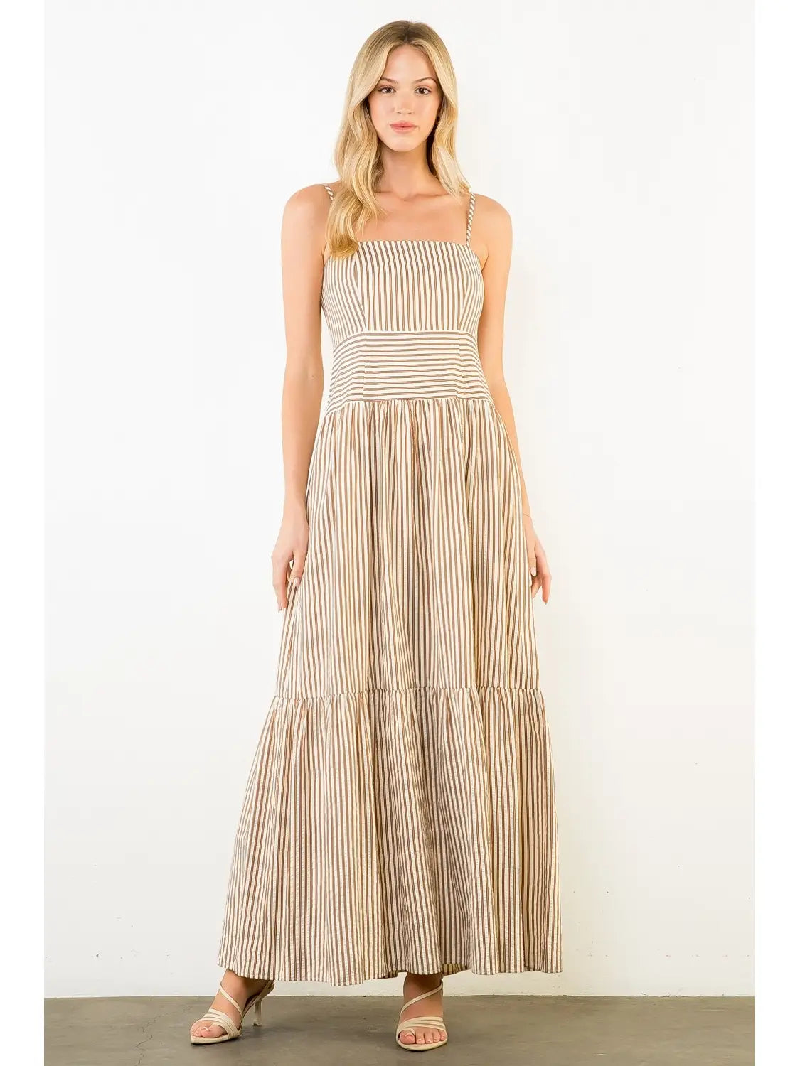 Tate Textured Striped Dress