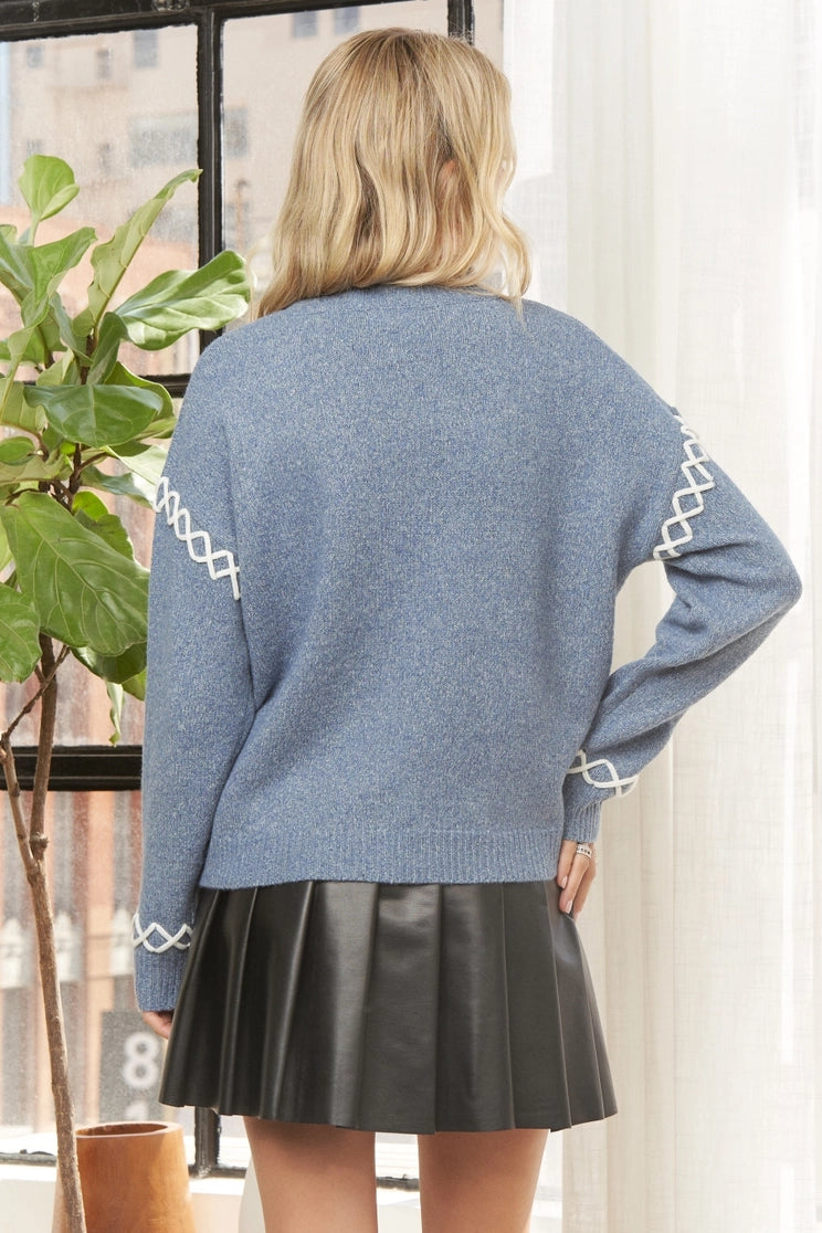 Embellished Sweater
