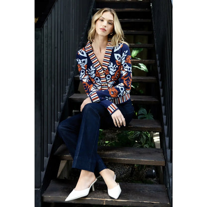 Vanessa Floral Cardigan Sweater