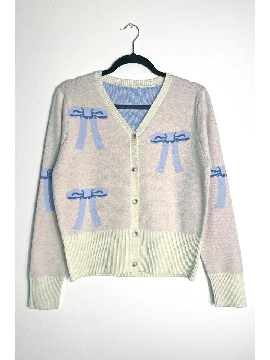 Bow Cardigan ~SALE $22.40~