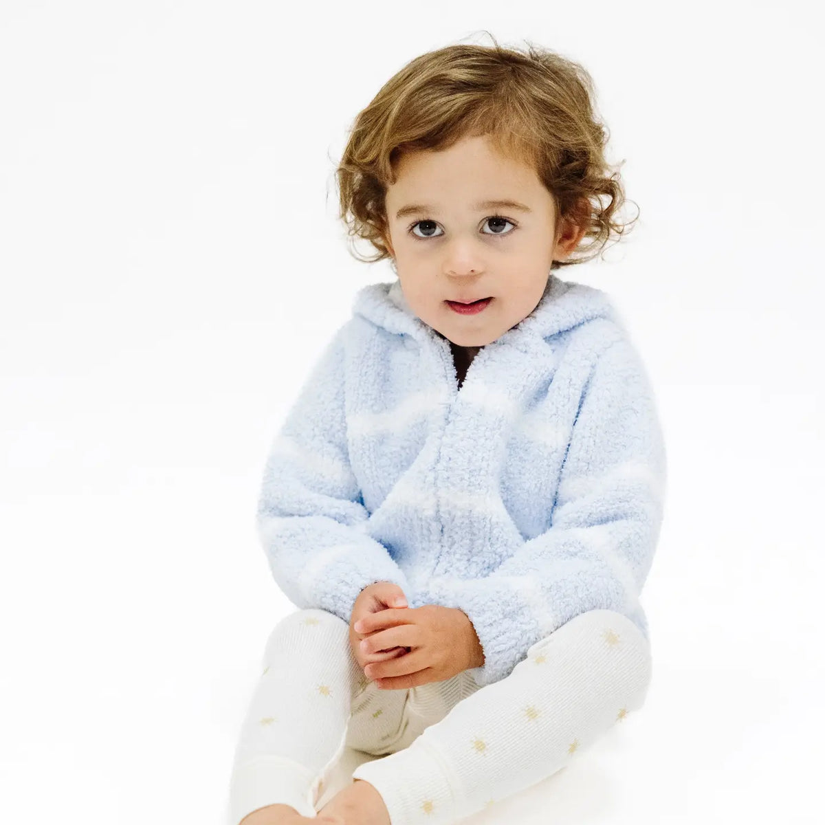 Chenille Striped Hooded Jacket (More Colors)