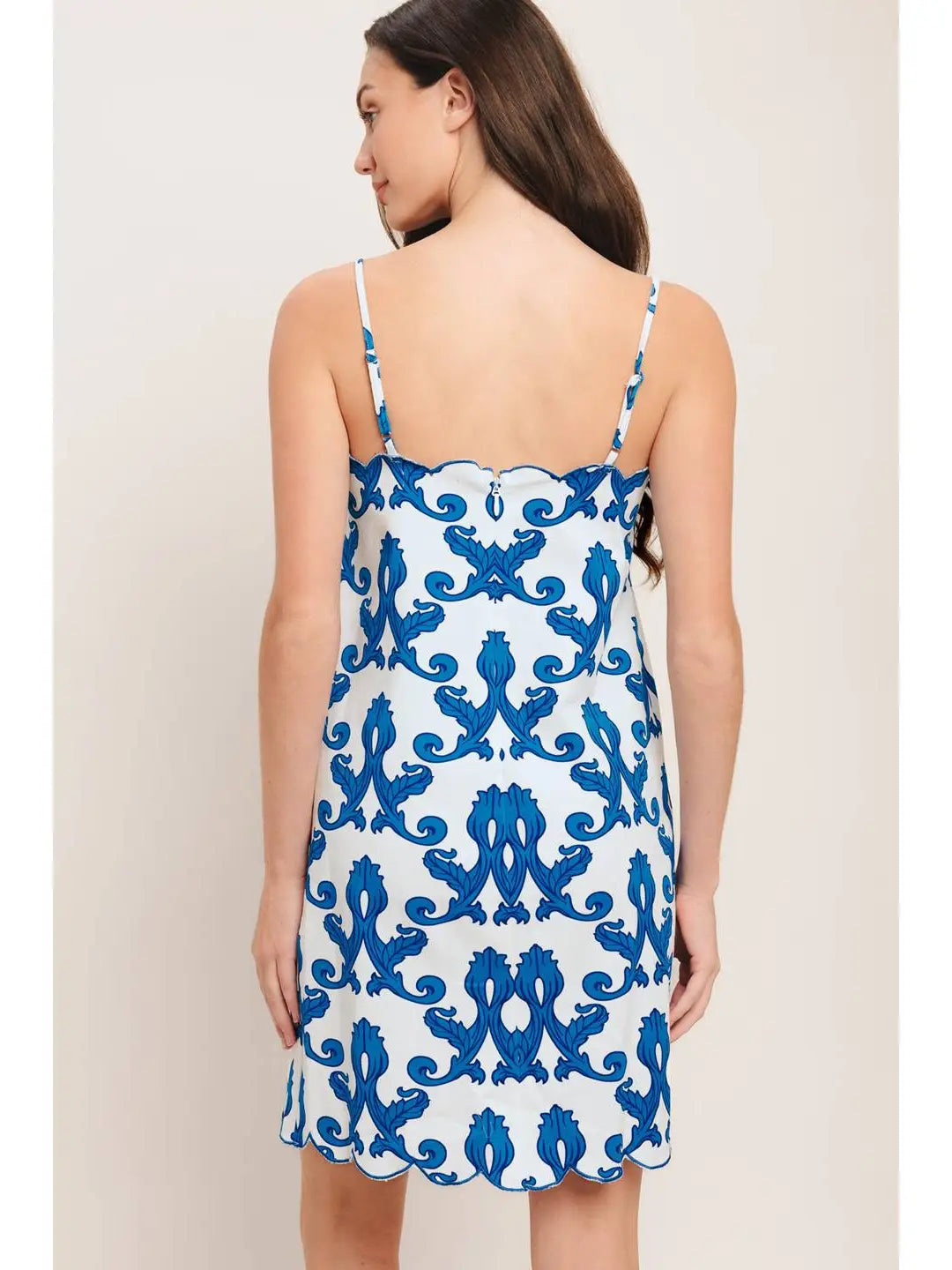 Rosa Printed Mini Dress