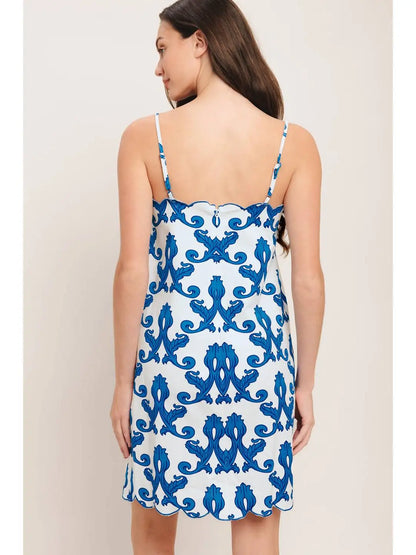 Rosa Printed Mini Dress