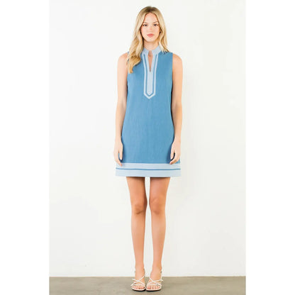 Felicity Contrast Trim Dress