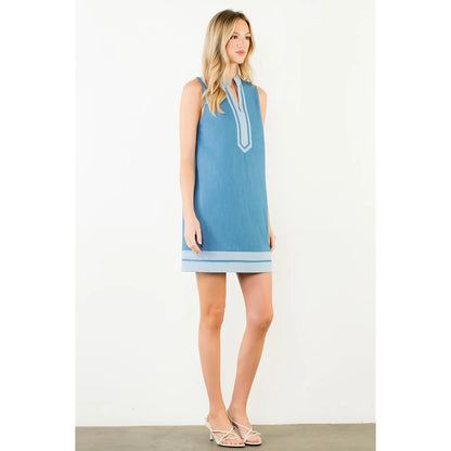 Felicity Contrast Trim Dress