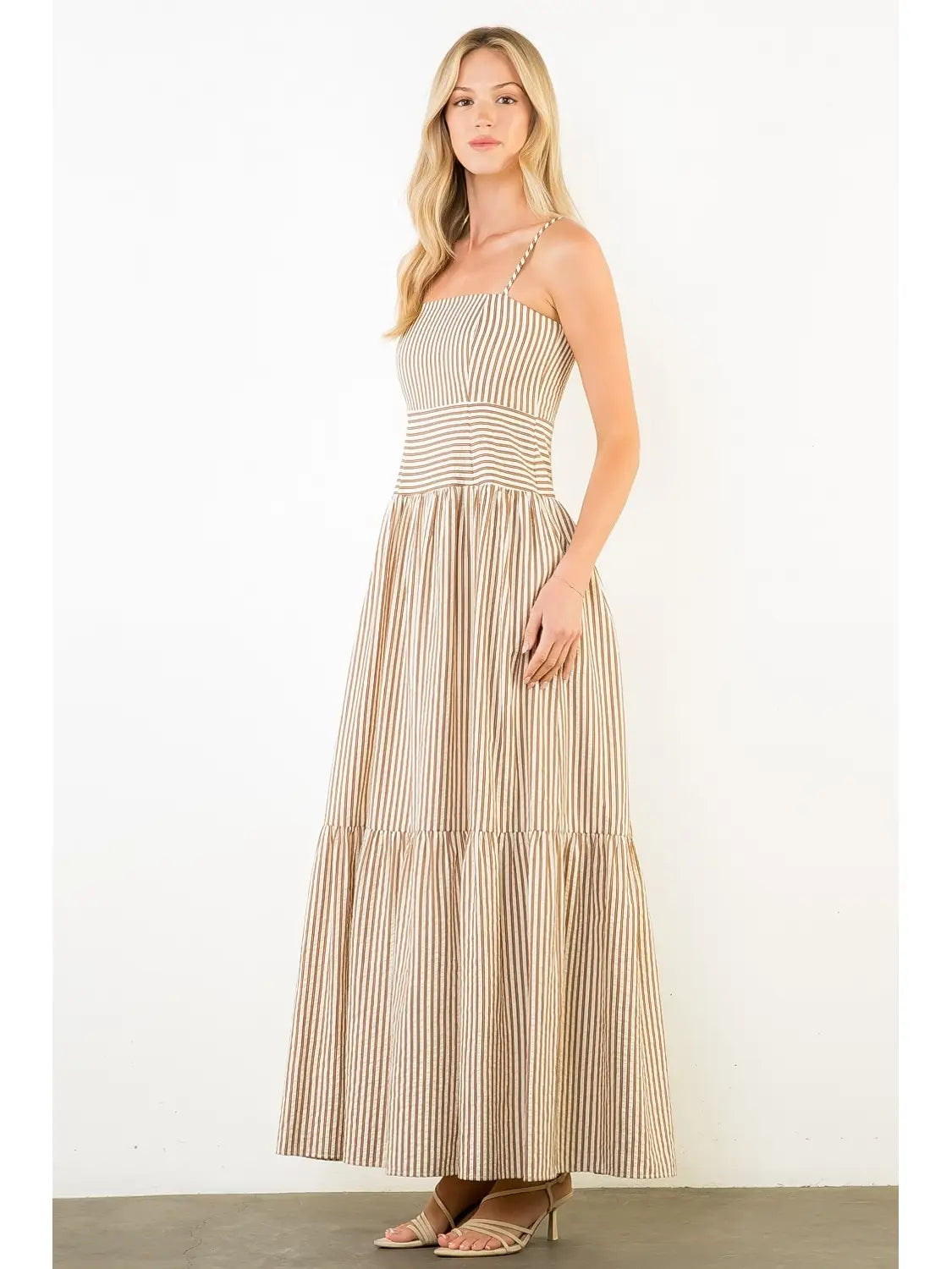 Tate Textured Striped Dress