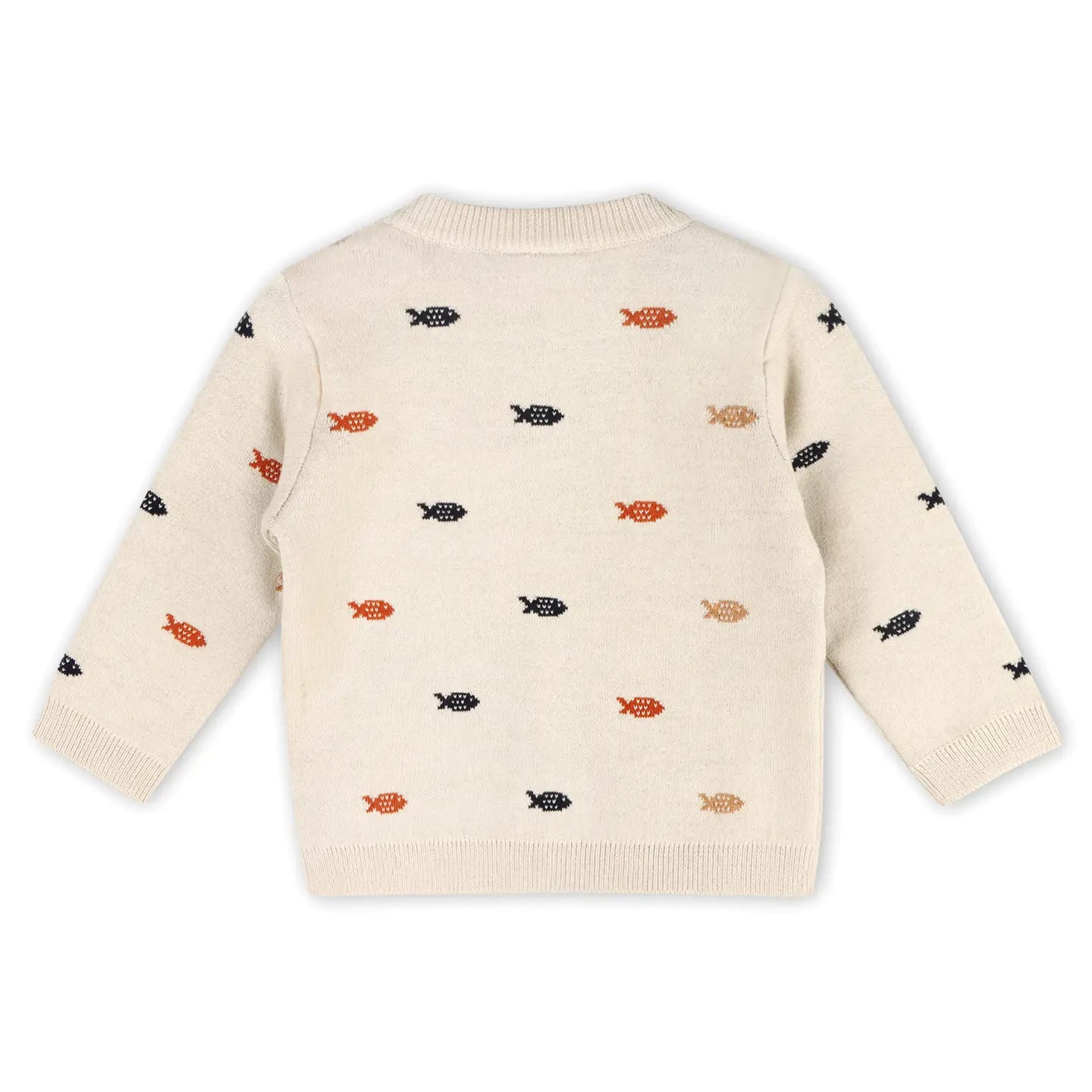 Fishes Jacquard Sweater