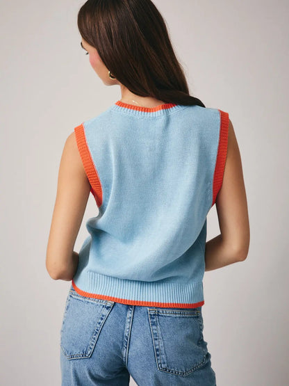 Fish Sweater Vest
