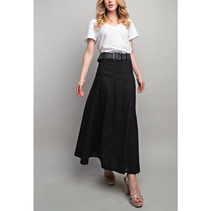 Linen Maxi Skirt