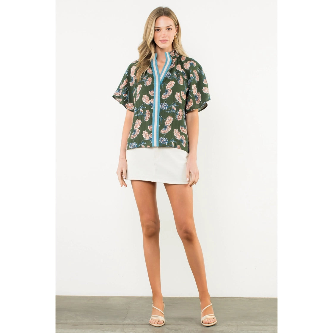 Rory Floral Top