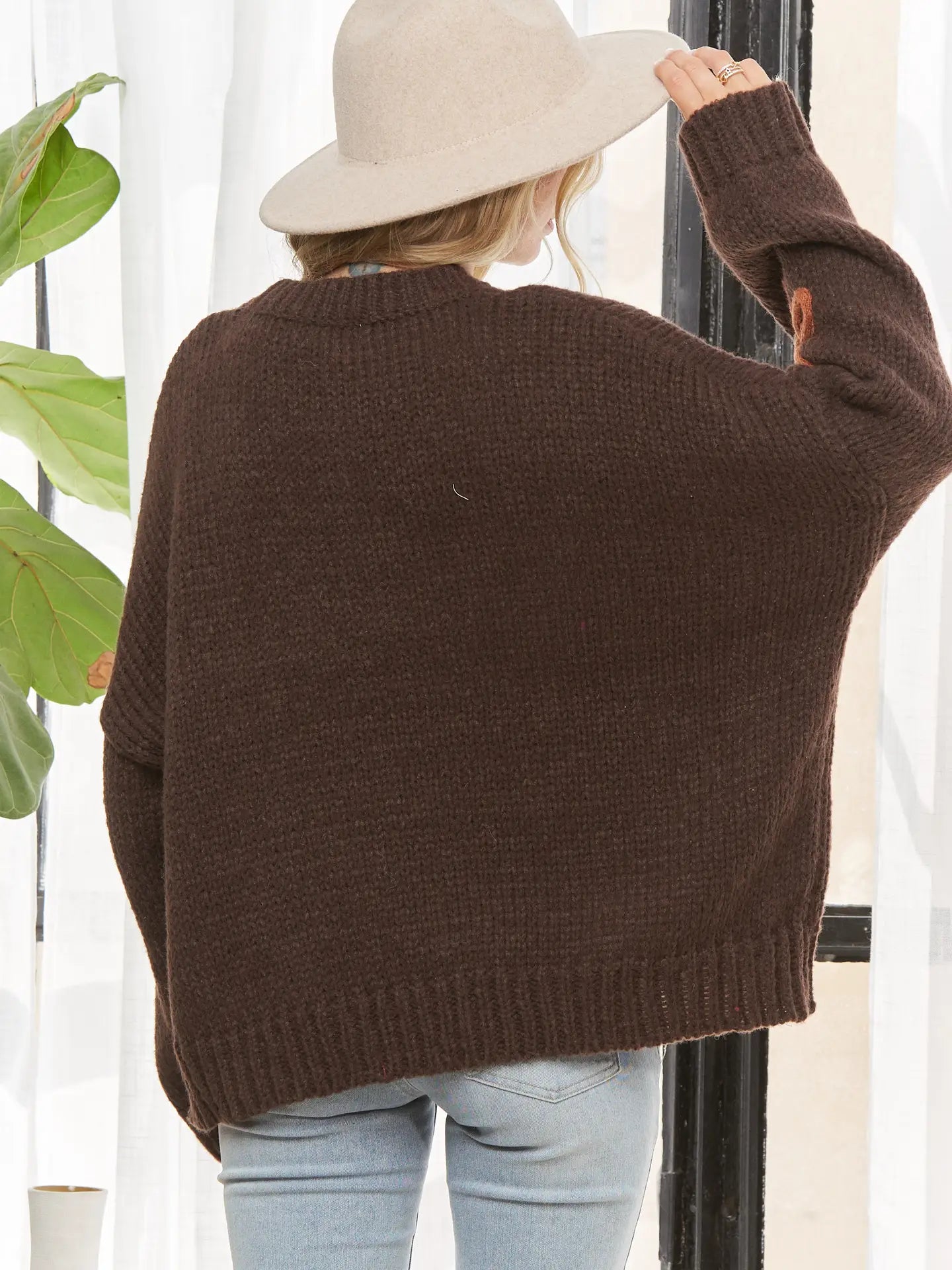 Floral Applique Sweater (More Colors)