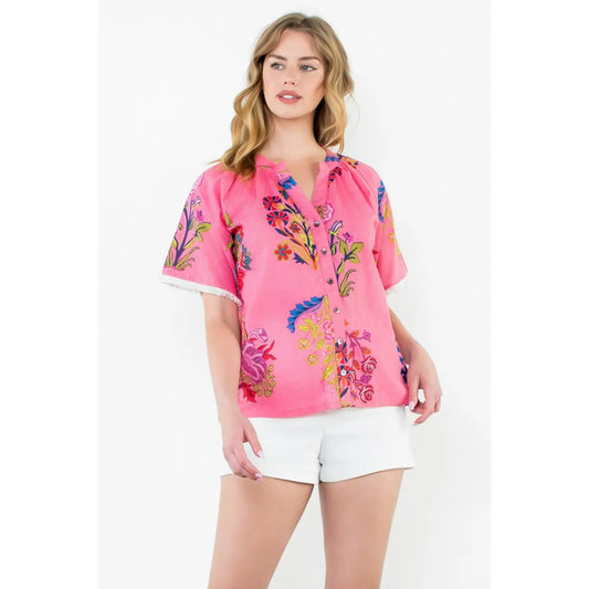Peyton Fringe Top