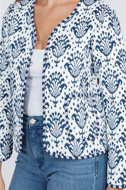 Reversible Floral Jacket