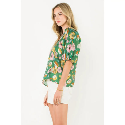 Jane Floral Top
