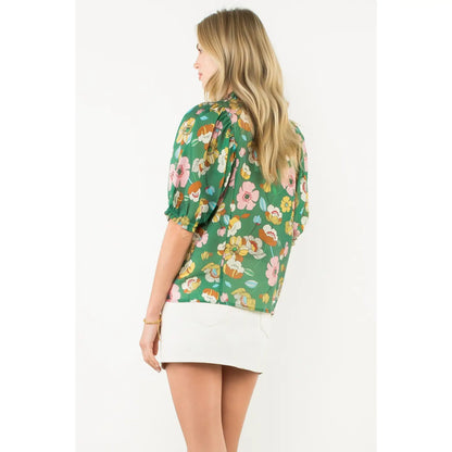 Jane Floral Top