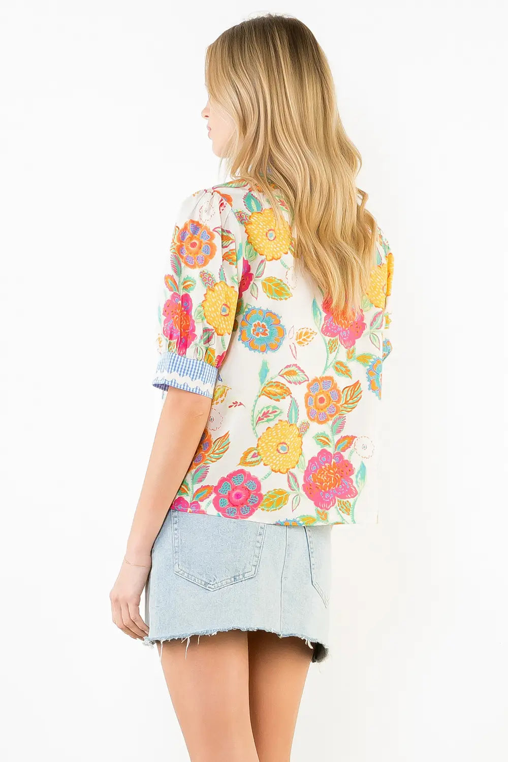 Mandy Floral Pattern Top