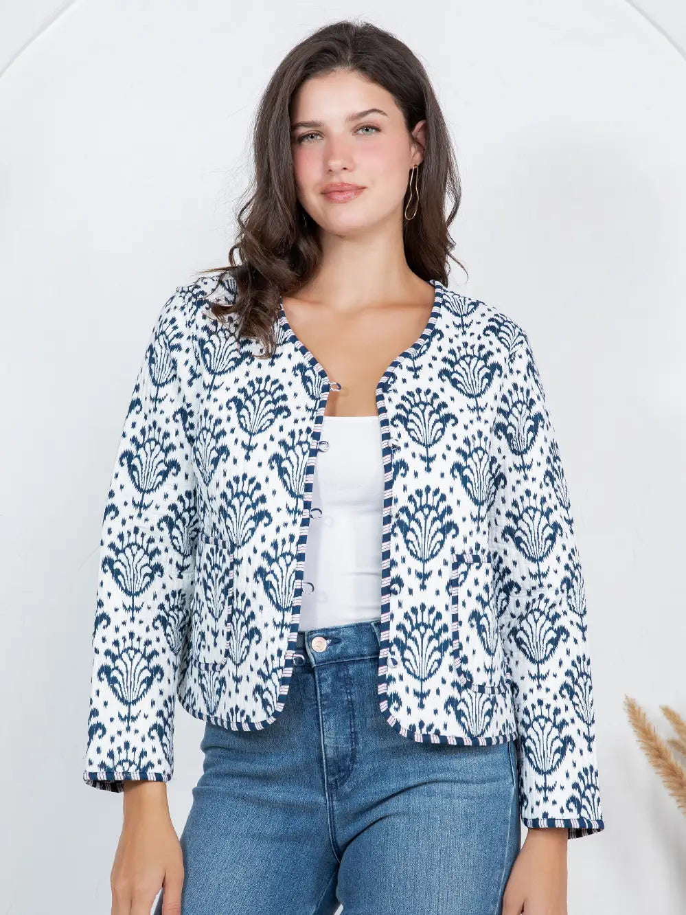Reversible Floral Jacket