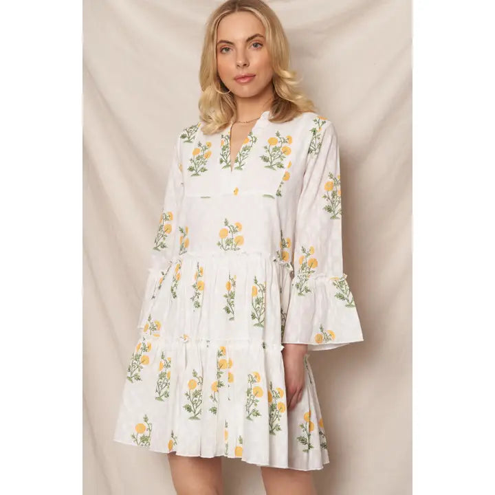 Flower Print Dress